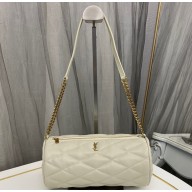 Saint Laurent sade small tube bag in quilted lambskin 712706 Vintage