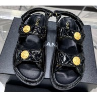 Chanel CC Logo Beach Sandals G35927 08 2023