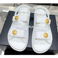 Chanel CC Logo Beach Sandals G35927 09 2023