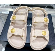 Chanel CC Logo Beach Sandals G35927 11 2023