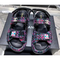 Chanel CC Logo Beach Sandals G35927 18 2023