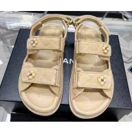 Chanel CC Logo Beach Sandals G35927 02 2023