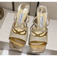 Jimmy Choo Heel 8.5cm Anise Leather Mules 05 2023