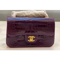 Chanel Classic Flap Small Bag 1116 In Alligator 02 2023