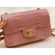 Chanel Classic Flap Small Bag 1116 In Alligator 03 2023