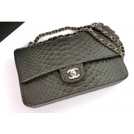 Chanel Classic Flap Medium Bag 1112 In Python 2023