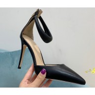 Gianvito Rossi Heel 10.5cm Bijoux Pumps Leather Black 2023