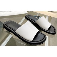 JW Anderson Bumper-tube Leather Slides White 2023