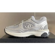 Chanel CC Logo Sneakers Fabric and Laminated G39792 03 2023