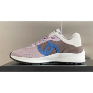 Chanel CC Logo Sneakers Suede Calfskin 02 2023