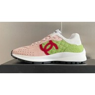 Chanel CC Logo Sneakers Suede Calfskin 03 2023