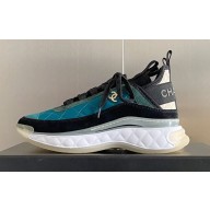 Chanel CC Logo Sneakers Fabric and Suede Calfskin G39982 01 2023