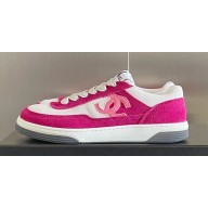 Chanel CC Logo Sneakers Suede Kidskin G39978 02 2023