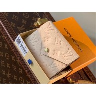 LOUIS VUITTON Victorine Wallet M82344 cream 2024
