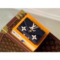 LOUIS VUITTON Victorine Wallet M80968 black/beige 2024