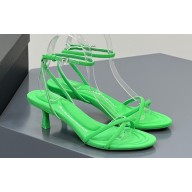 Alexander Wang Heel 5.5cm DAHLIA Sandals Satin Green 2023
