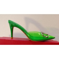 Valentino PVC VLogo Signature mules in transparent polymer material 09 2023