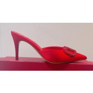 Valentino Satin Crystals VLogo Signature mules 09 2023