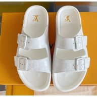 Louis Vuitton Bom Dia Flat Mules with Two buckles 08 2023