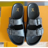 Louis Vuitton Bom Dia Flat Mules with Two buckles 02 2023