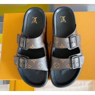 Louis Vuitton Bom Dia Flat Mules with Two buckles 06 2023