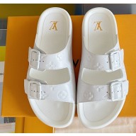 Louis Vuitton Bom Dia Flat Mules with Two buckles 10 2023