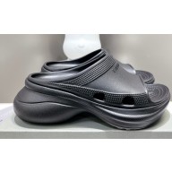 Balenciaga Pool Crocs™ Slide Sandals in rubber Black 2023