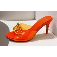 Valentino PVC VLogo Signature mules Sandals in transparent polymer material 10 2023