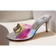 Valentino PVC VLogo Signature mules Sandals in transparent polymer material 12 2023