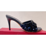 Valentino Crystal VLogo Signature Sequin mules 07 2023