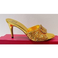 Valentino Crystal VLogo Signature Sequin mules 11 2023
