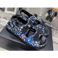 Chanel CC Logo Beach Sandals G35927 28 2023