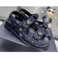 Chanel CC Logo Beach Sandals G35927 23 2023