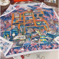 Hermes Scarf 90x90cm 21 2023