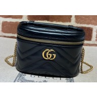 Gucci GG Marmont mini shoulder bag 699515 Black 2023