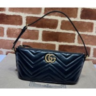 Gucci GG Marmont shoulder bag ‎739166 Black/Gold 2023
