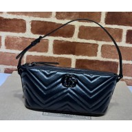 Gucci GG Marmont shoulder bag ‎739166 Black 2023