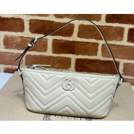 Gucci GG Marmont shoulder bag ‎739166 White 2023