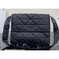 Prada Topstitched Re-Nylon shoulder bag 2VD057 2023