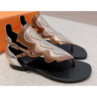 Hermes Garden sandals in suede goatskin 02 2023