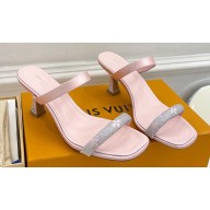 Louis Vuitton Heel 6.5cm Strass Sparkle Mules 04 2023