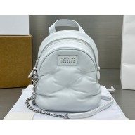 Maison Margiela Glam Slam Mini Backpack Bag White