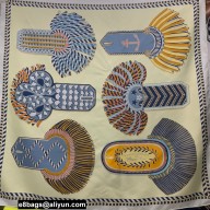 Hermes square silk Scarf 90x90cm 09 2023