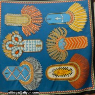 Hermes square silk Scarf 90x90cm 07 2023