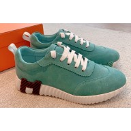 Hermes suede goatskin Bouncing Women/Men sneakers 31 2023