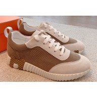 Hermes suede goatskin Bouncing Women/Men sneakers 06 2023
