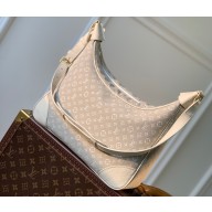 Louis Vuitton Boulogne Shoulder Bag M95225 Denim Beige