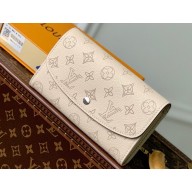 Louis Vuitton Mahina perforated calf leather Iris Wallet Creamy