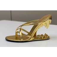 GCDS Heel 11cm Morso Thongs Sandals 04 2023