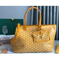 Goyard Chien Gris Pet Tote Bag Yellow